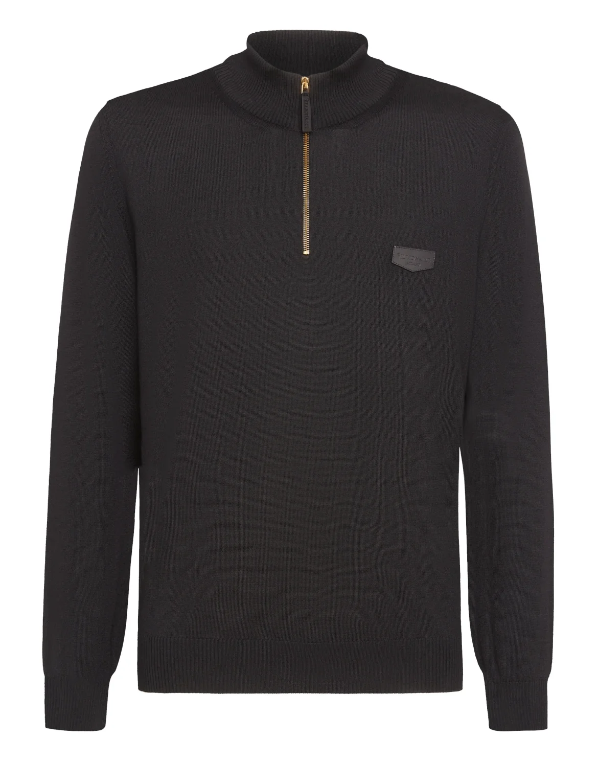 Pullover zip mock Istitutional, цвет: Черный