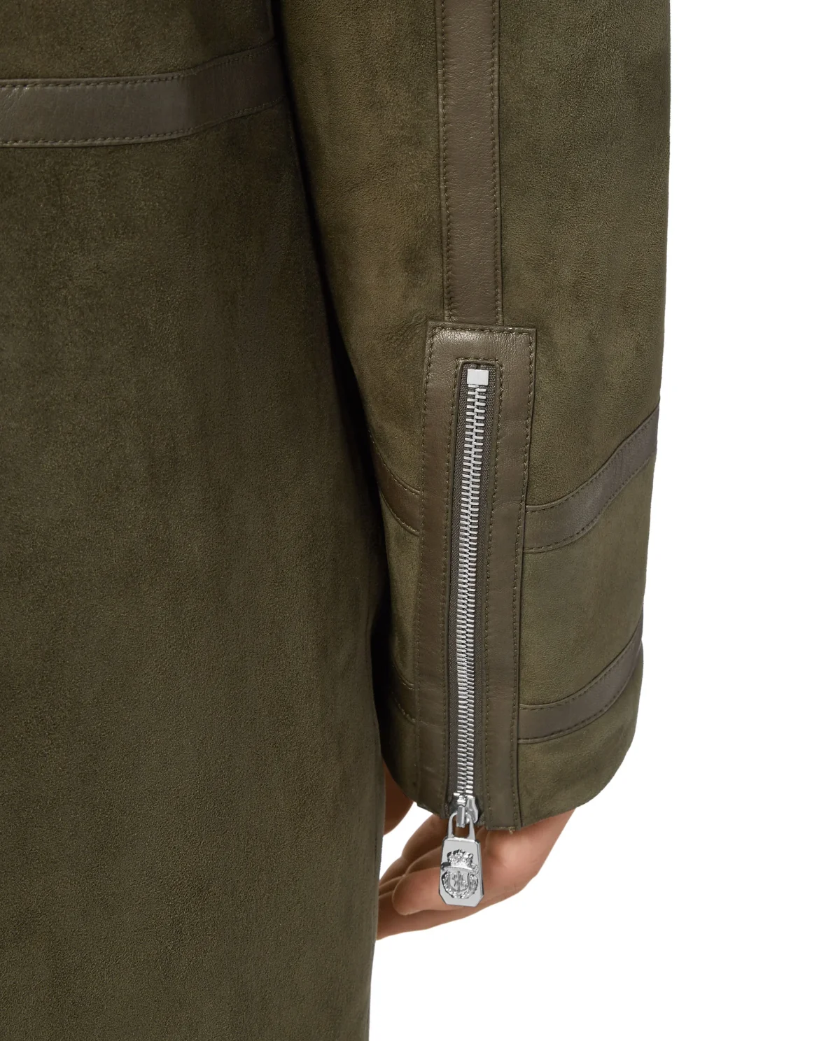 Leather Parka Istitutional, цвет: Камуфляж