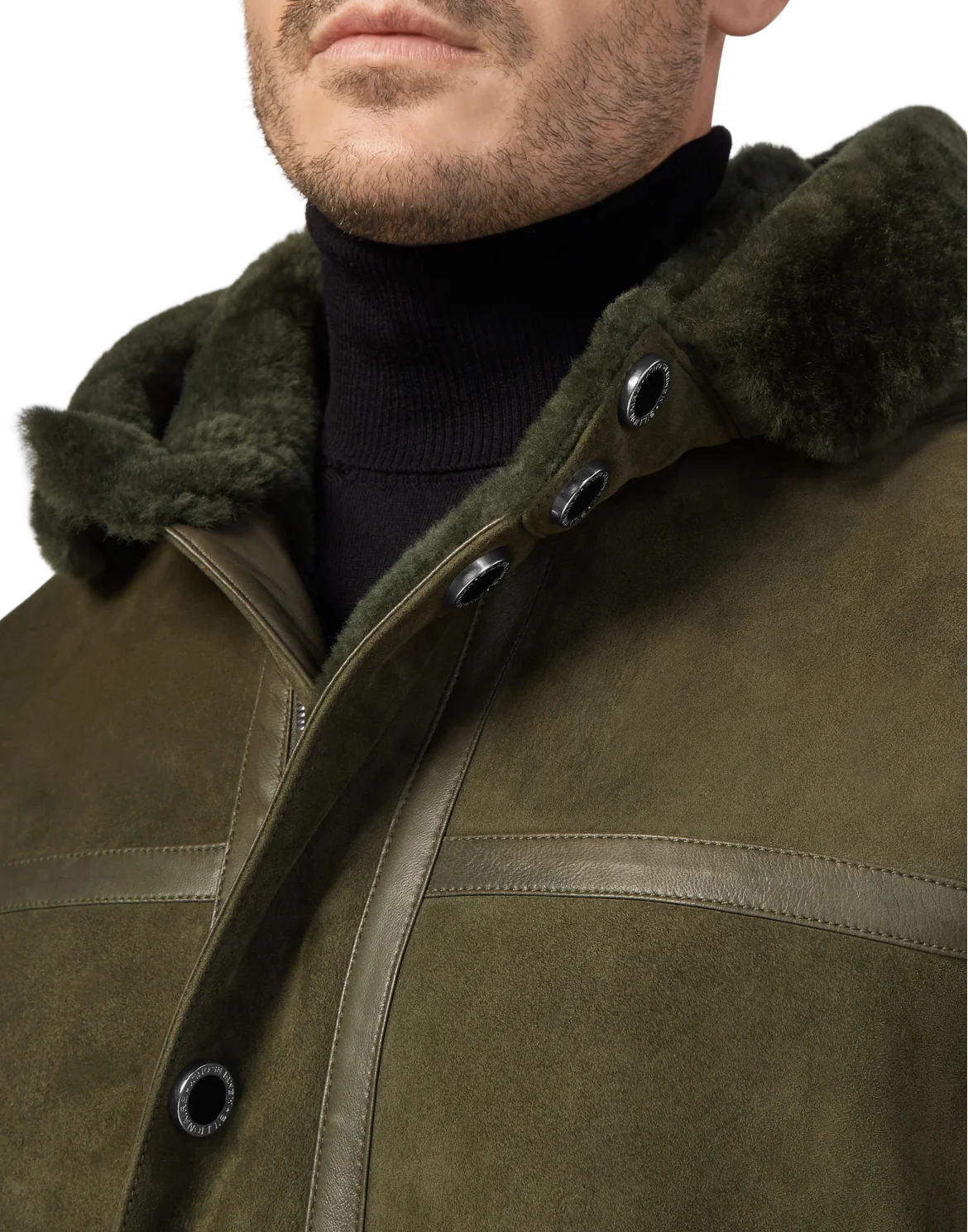 Leather Parka Istitutional, цвет: Камуфляж