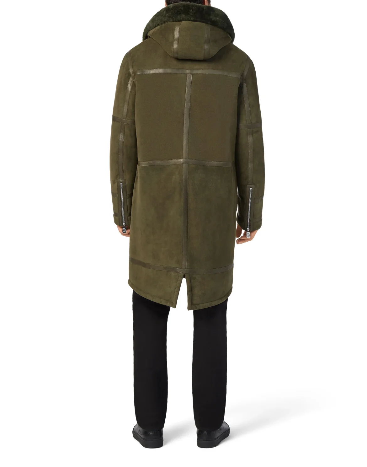 Leather Parka Istitutional, цвет: Камуфляж