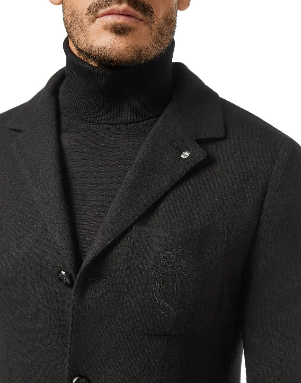 Blazer Super Slim Fit Baroque, цвет: Черный