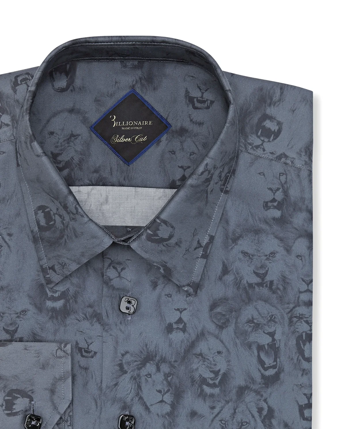 Shirt Gold Cut LS/Flavio Lion, цвет: Черный