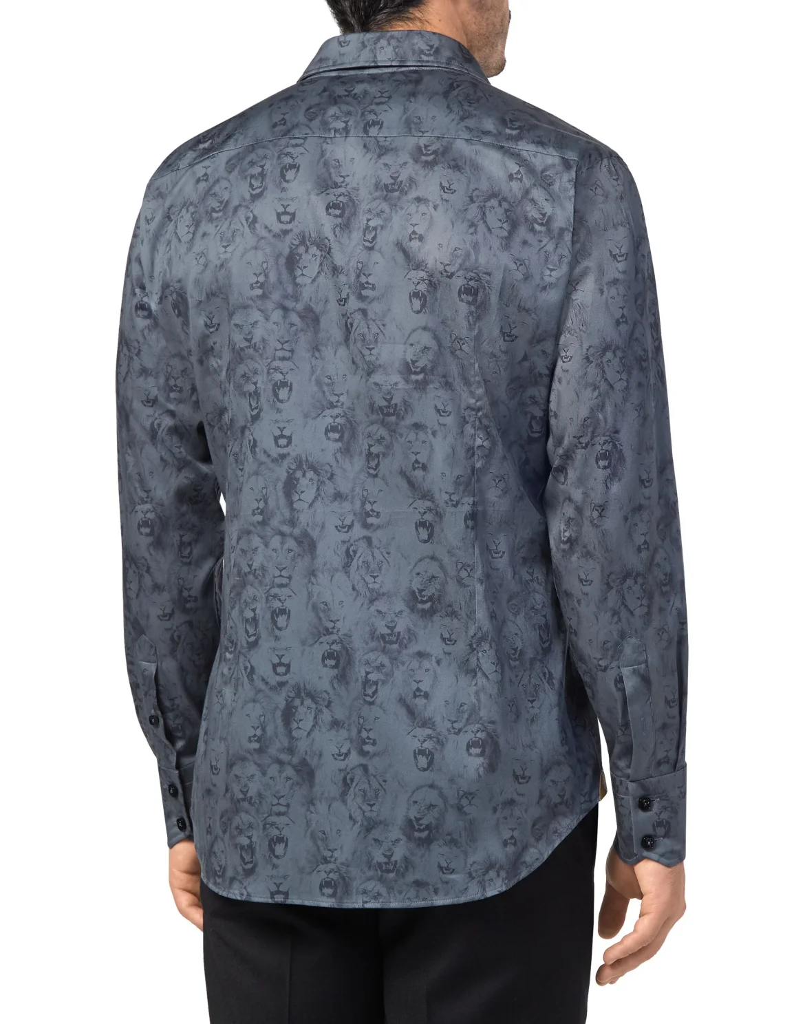 Shirt Gold Cut LS/Flavio Lion, цвет: Черный