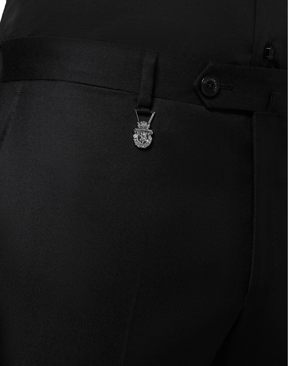 Slim Trousers Crest, цвет: Черный