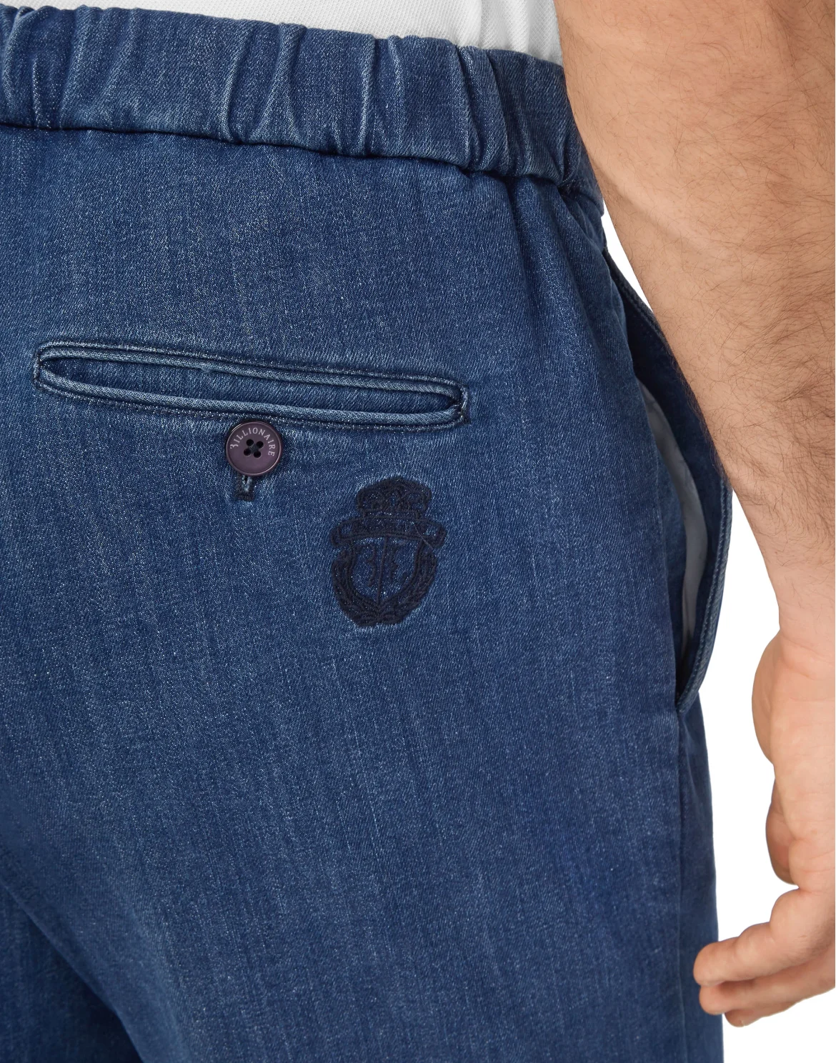 Long Trousers Crest, цвет: Синий