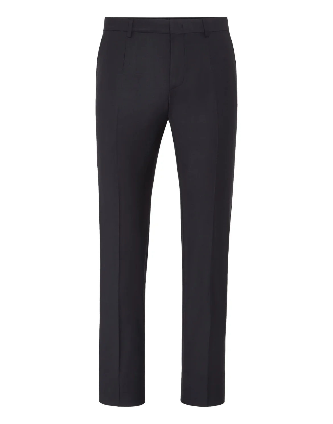 Long Trousers Regular Fit Elegant, цвет: Черный