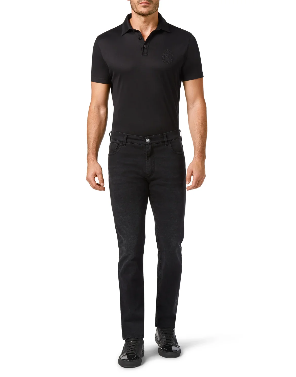 Denim Super Straight Cut Wolf, цвет: Черный