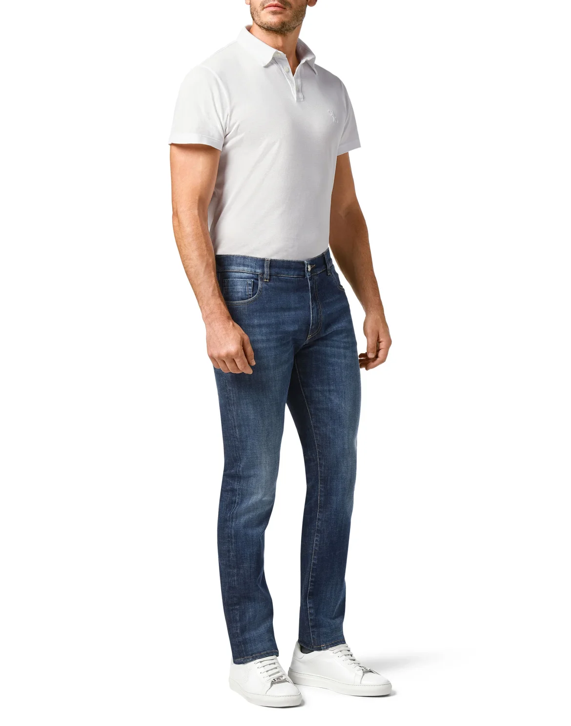 Denim Super Straight Cut Wolf, цвет: Синий