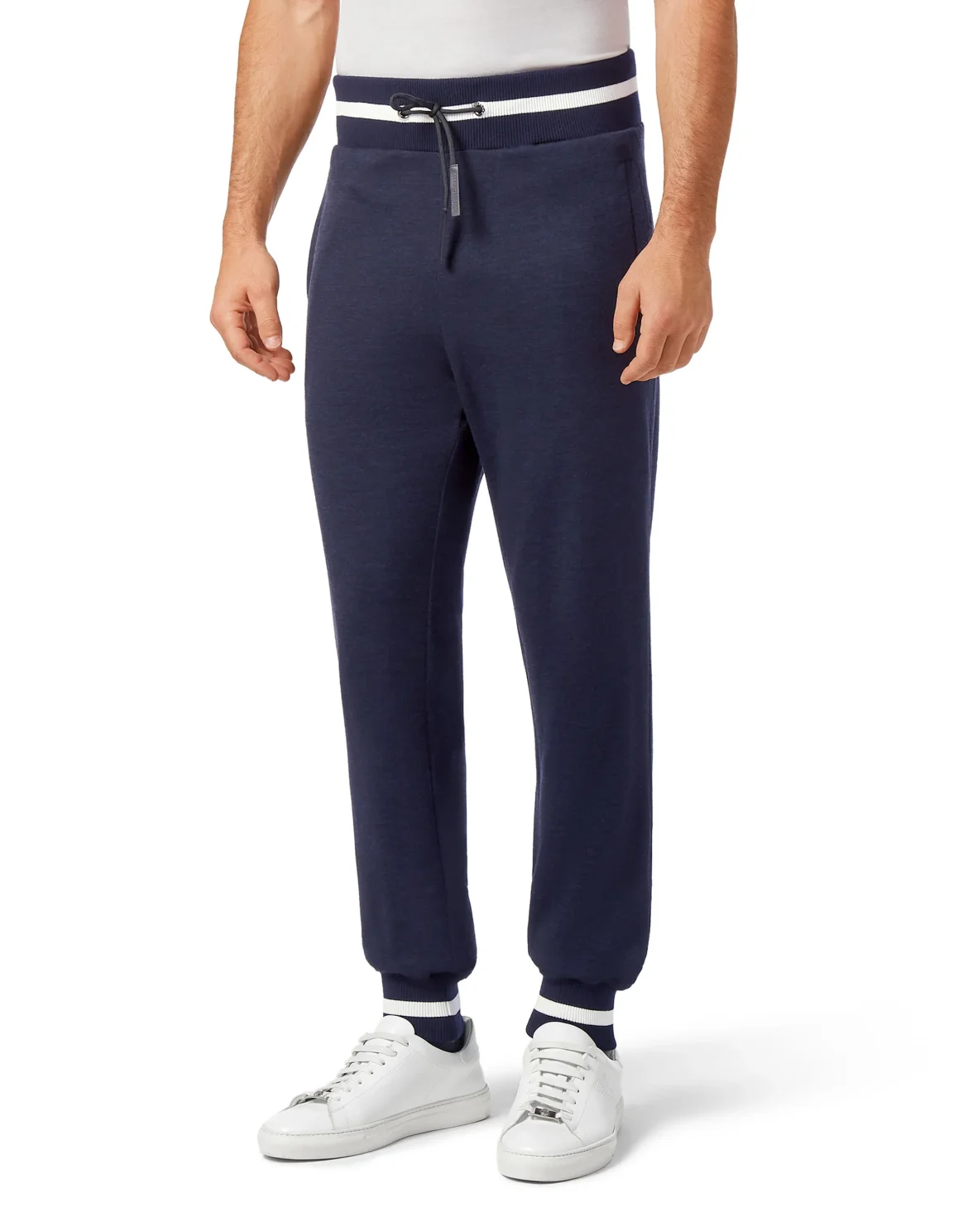 Wool Silk Jacket/Trousers Crest, цвет: Синий