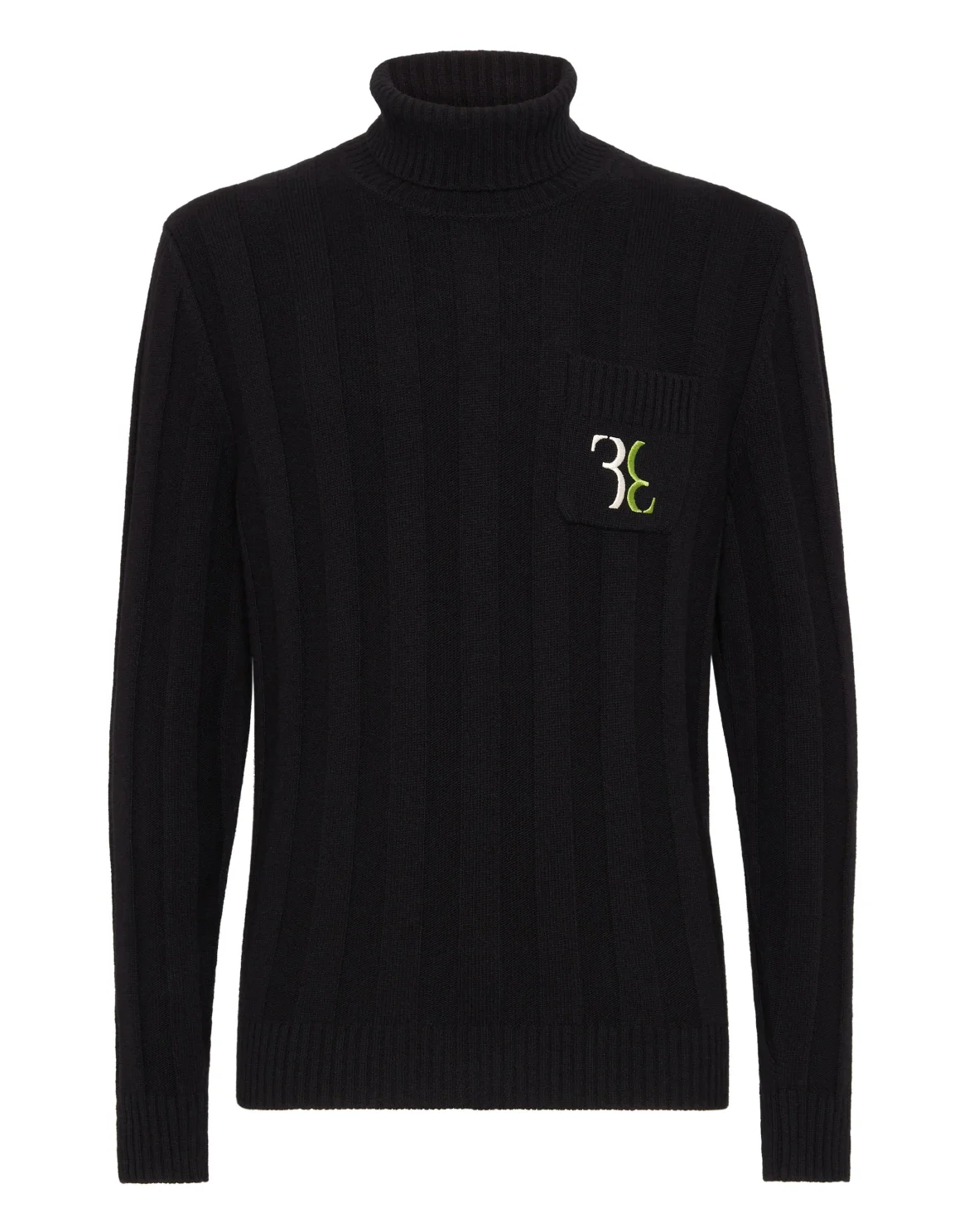 Wool Turtle Neck LS Double B, цвет: Черный