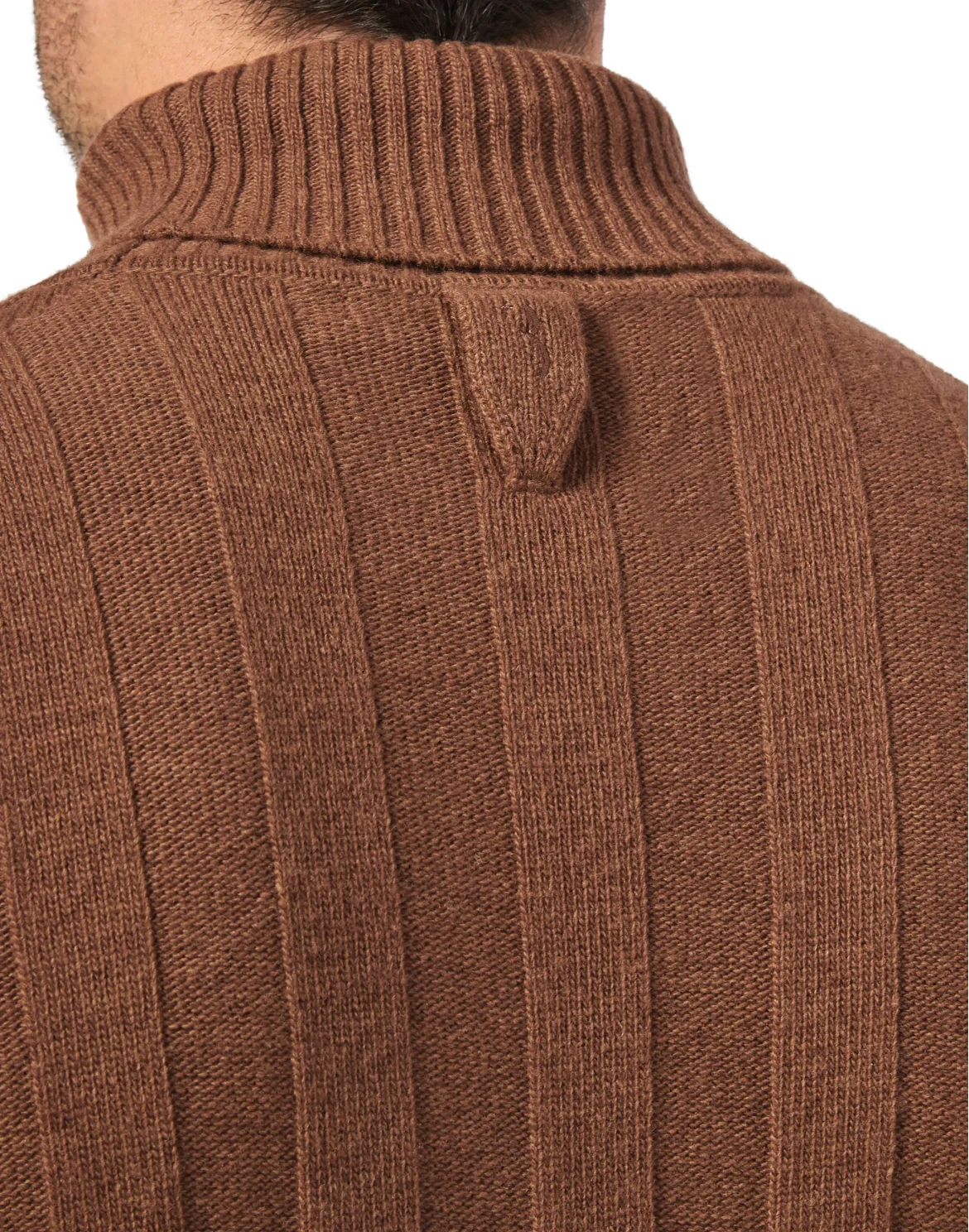 Wool Turtle Neck LS Double B, цвет: Коричневый