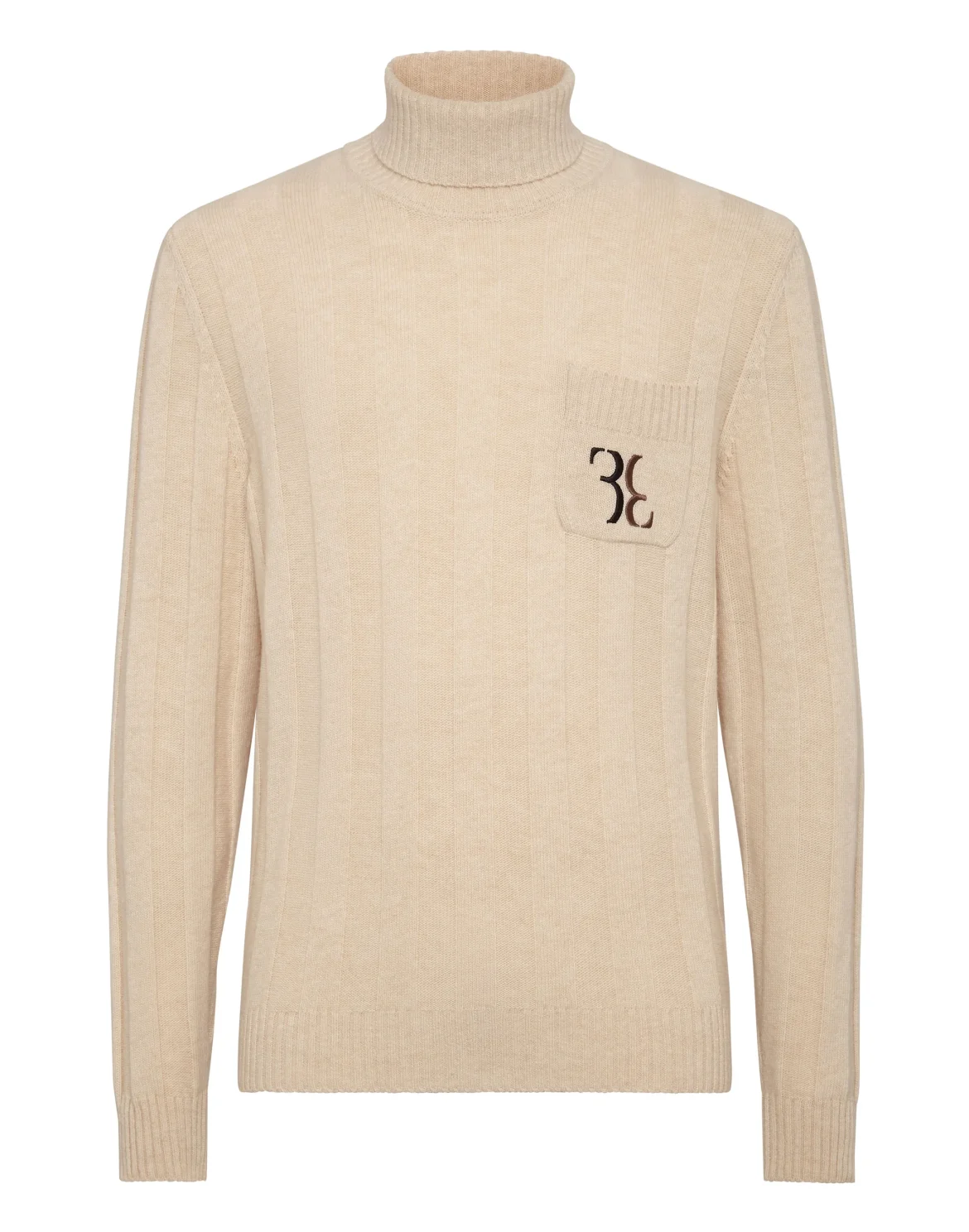 Wool Turtle Neck LS Double B, цвет: Бежевый
