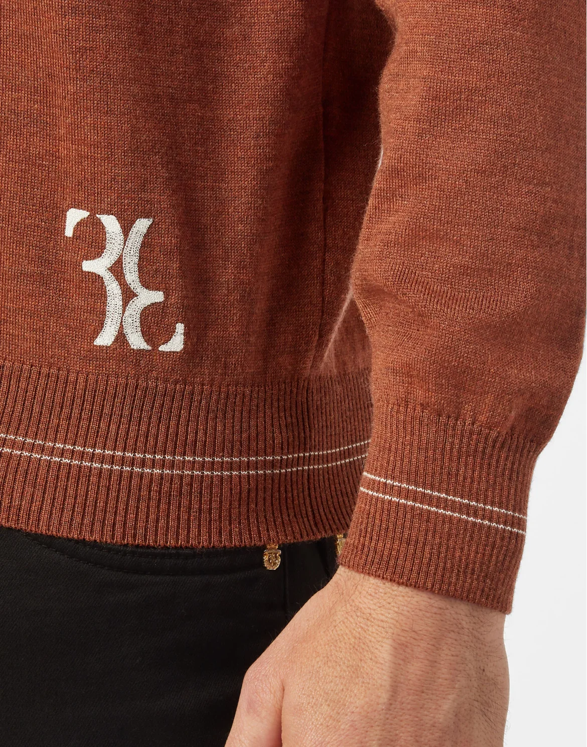 Wool Turtle Neck LS Double B, цвет: Коричневый