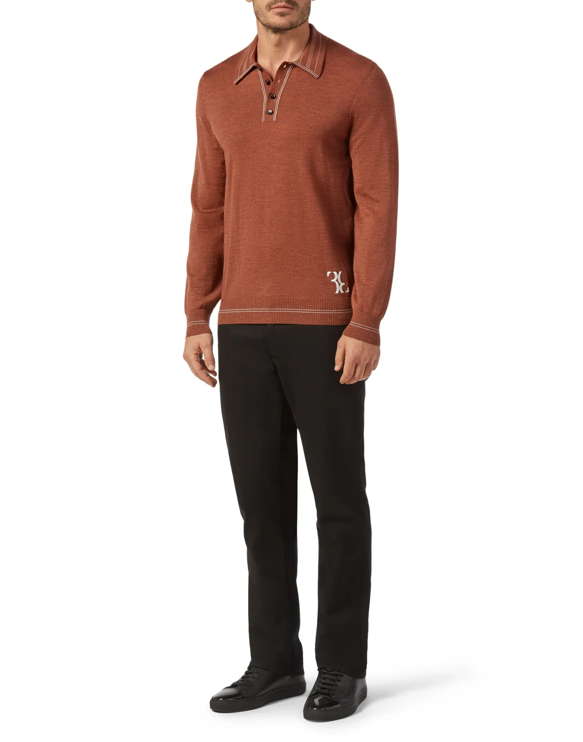 Wool Turtle Neck LS Double B, цвет: Коричневый
