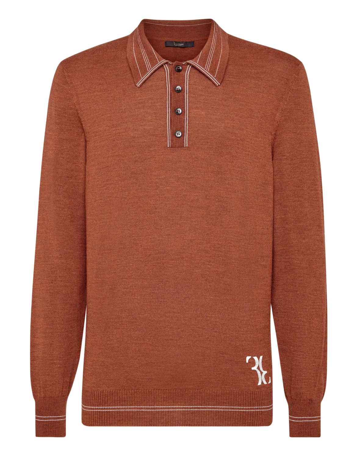 Wool Turtle Neck LS Double B, цвет: Коричневый
