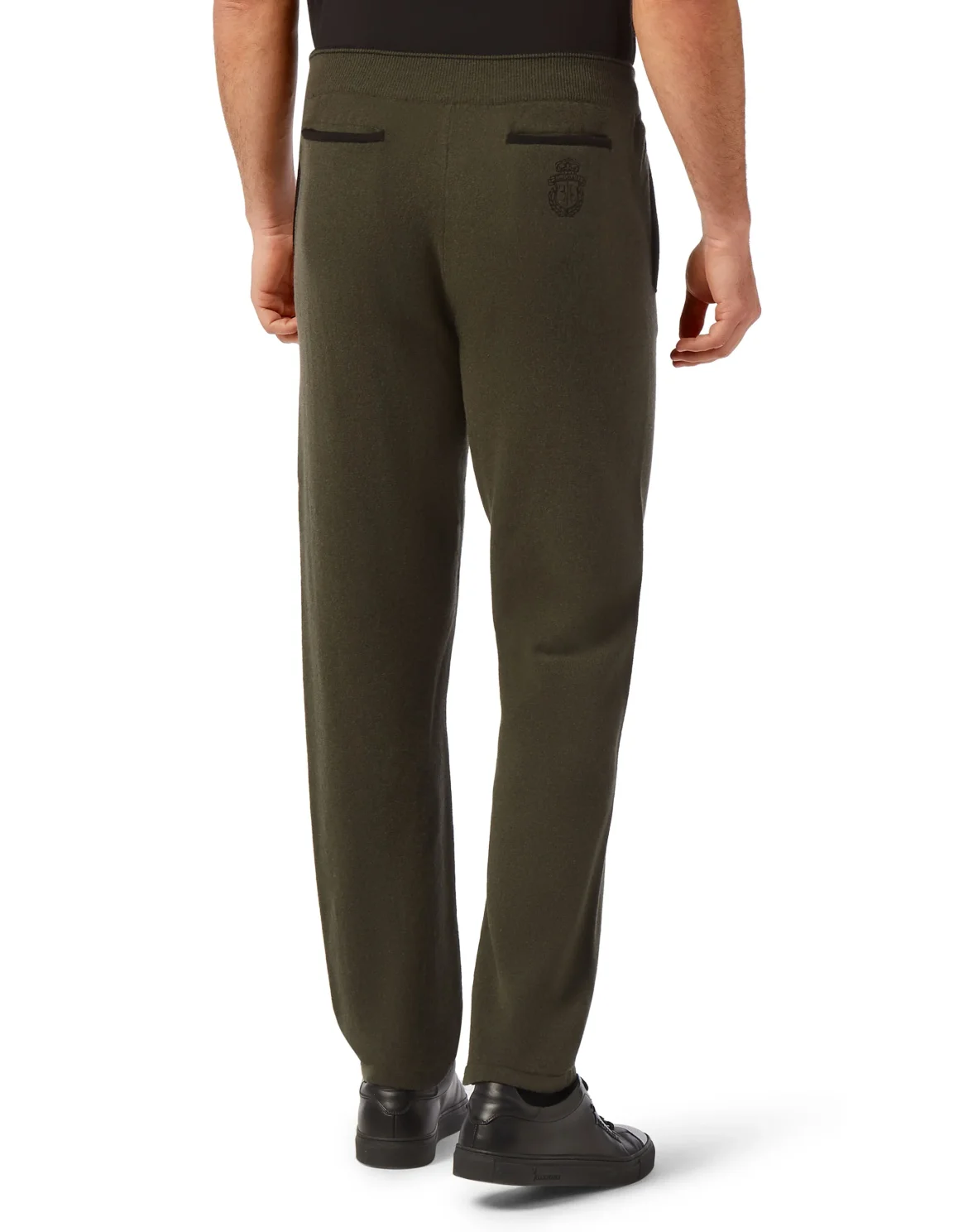 Cashmere Jogging Trousers -T Crest, цвет: Зеленый