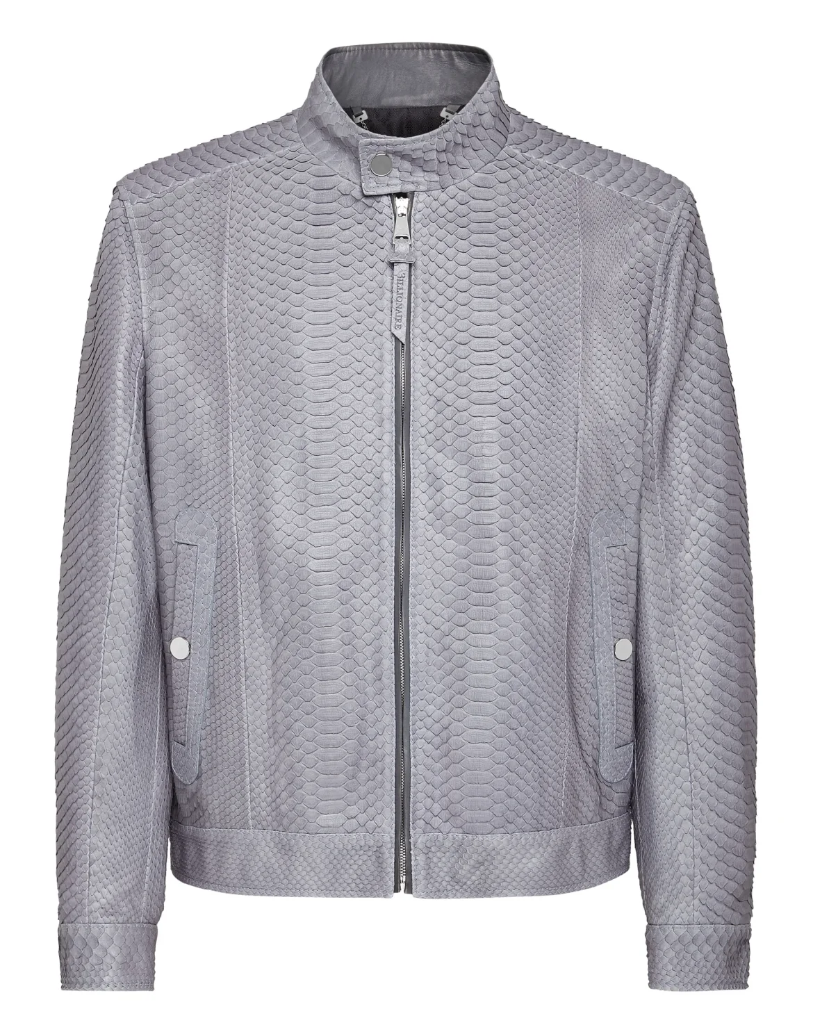Python Leather Biker Luxury, цвет: Серый