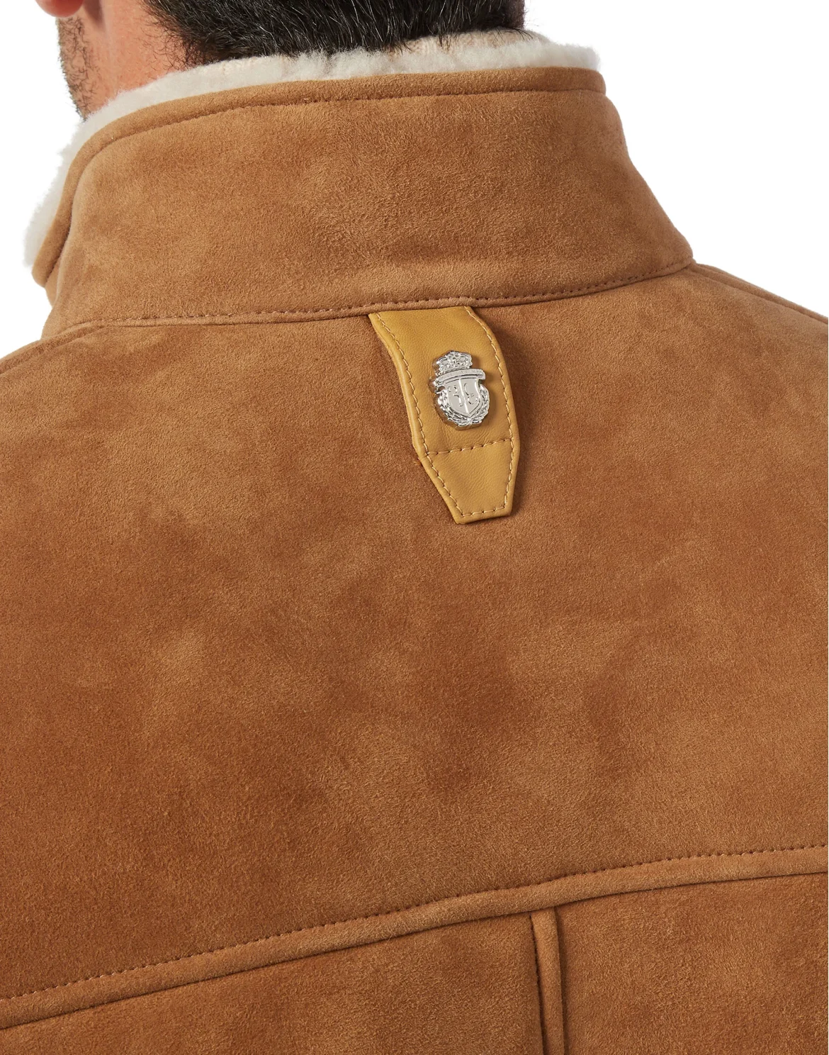 Shearling Jacket Crest, цвет: Коричневый