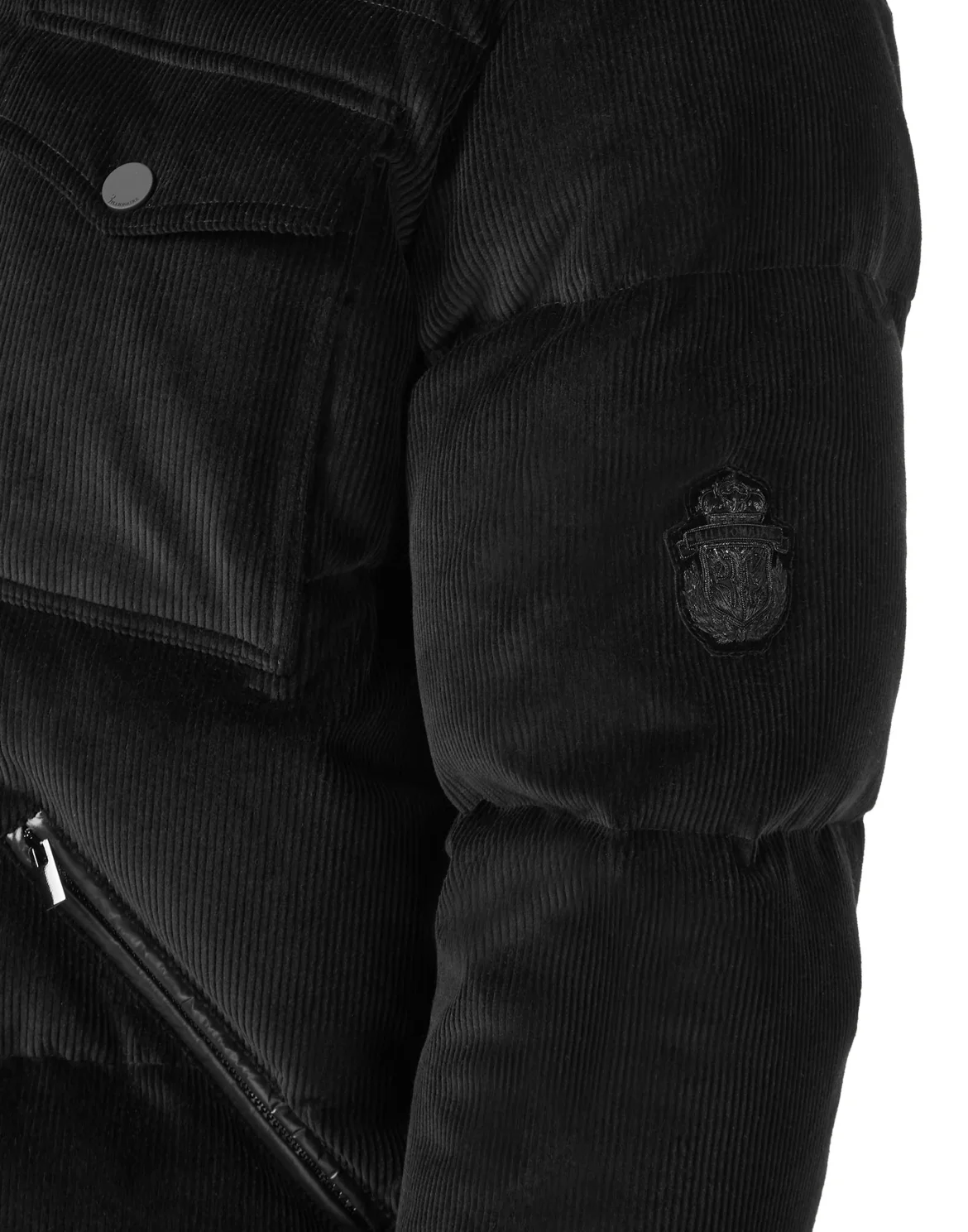 Corduroy Jacket Crest, цвет: Черный