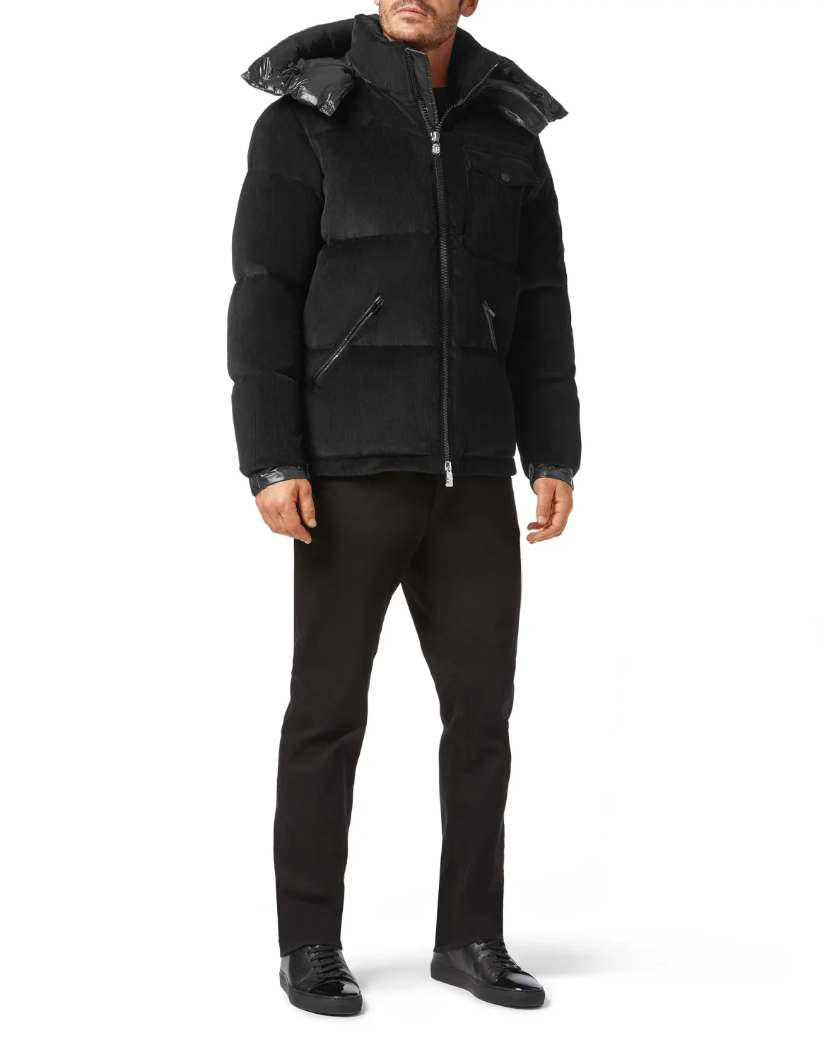 Corduroy Jacket Crest, цвет: Черный