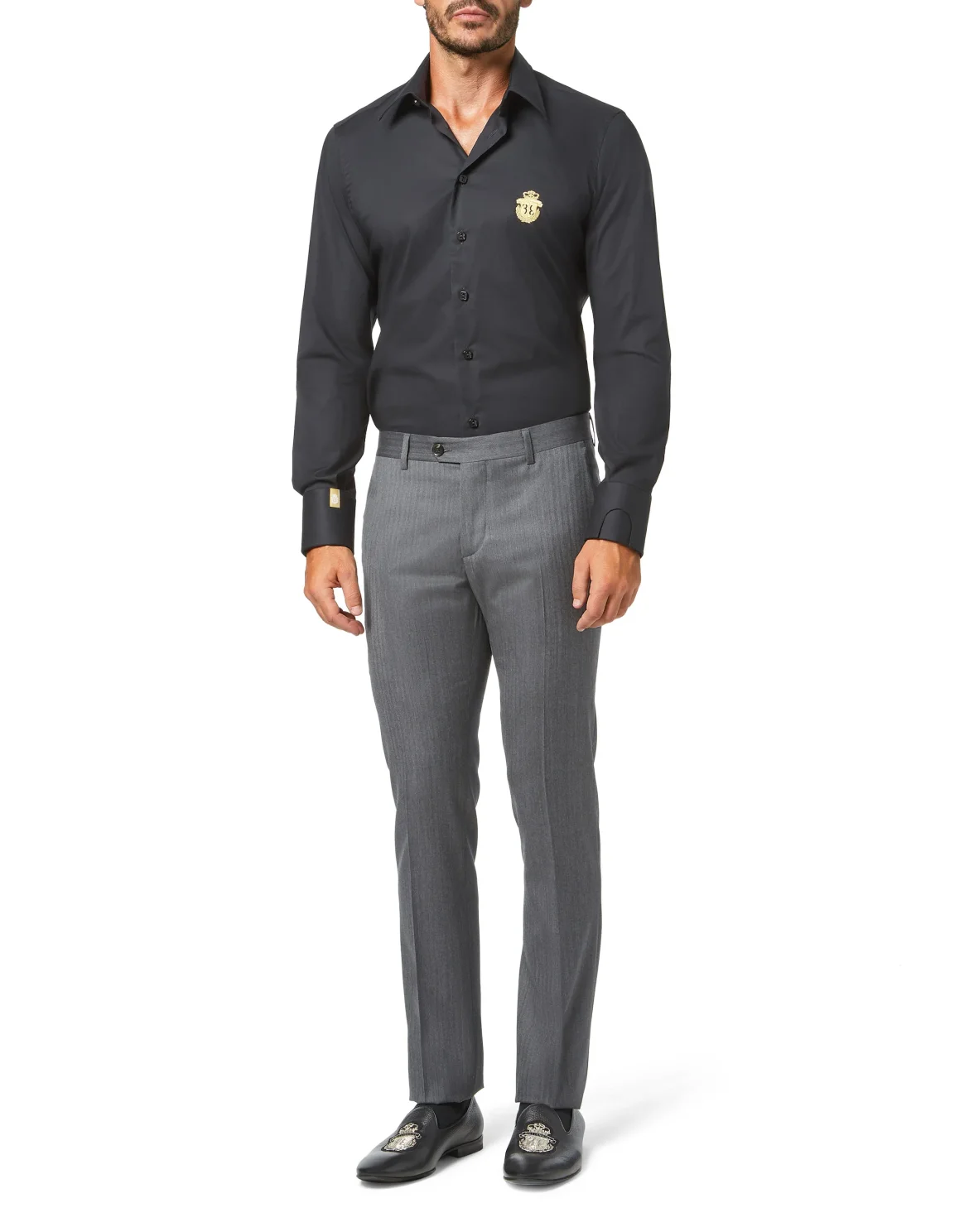 Long Trousers Crest, цвет: Серый