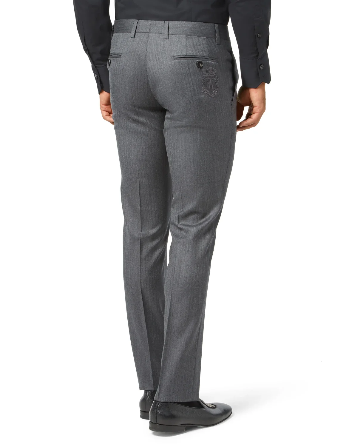 Long Trousers Crest, цвет: Серый