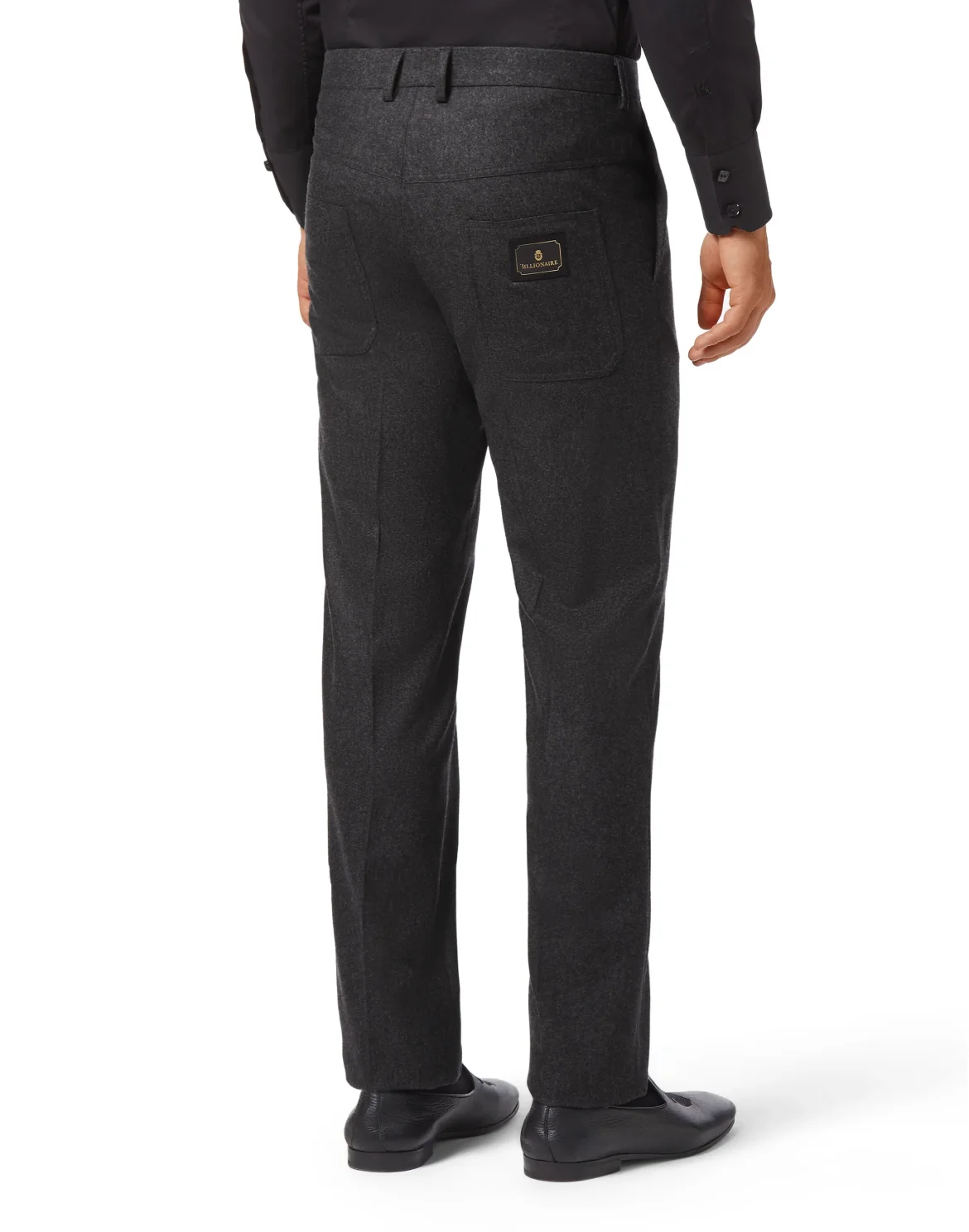 Wool Long Trousers Iconic, цвет: Черный