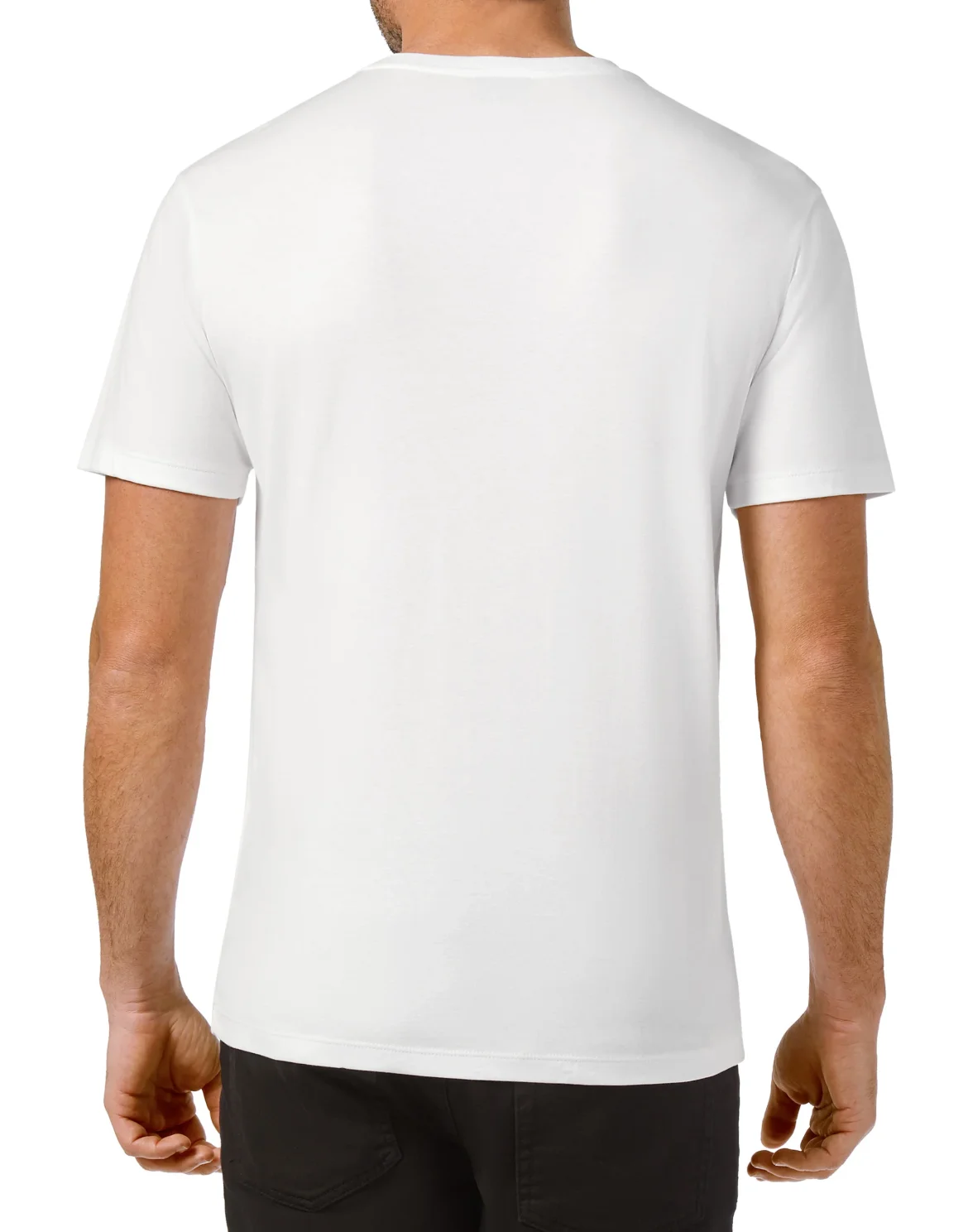 T-shirt Round Neck SS Wolf, цвет: Белый
