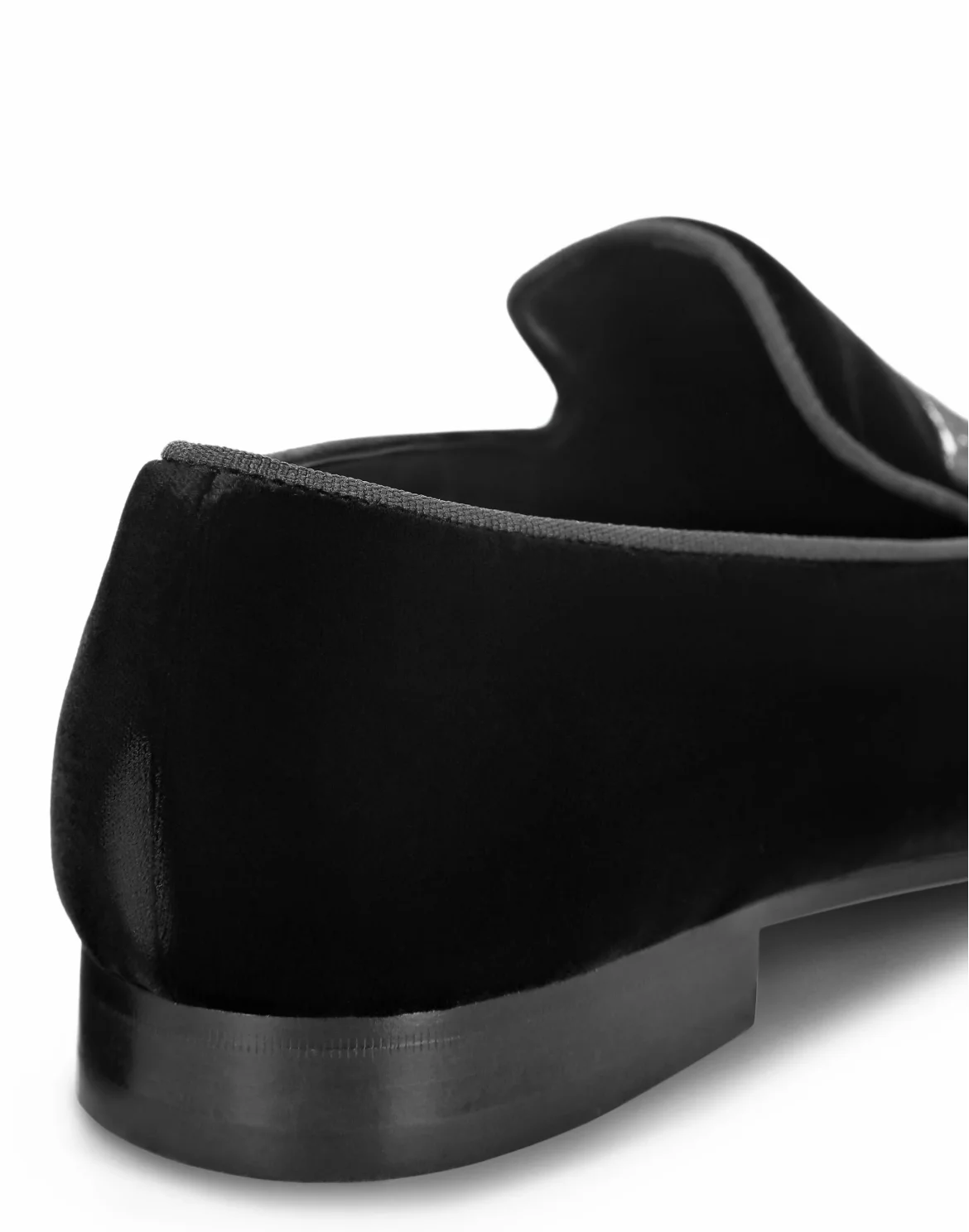 Velvet Loafers Wolf, цвет: Черный