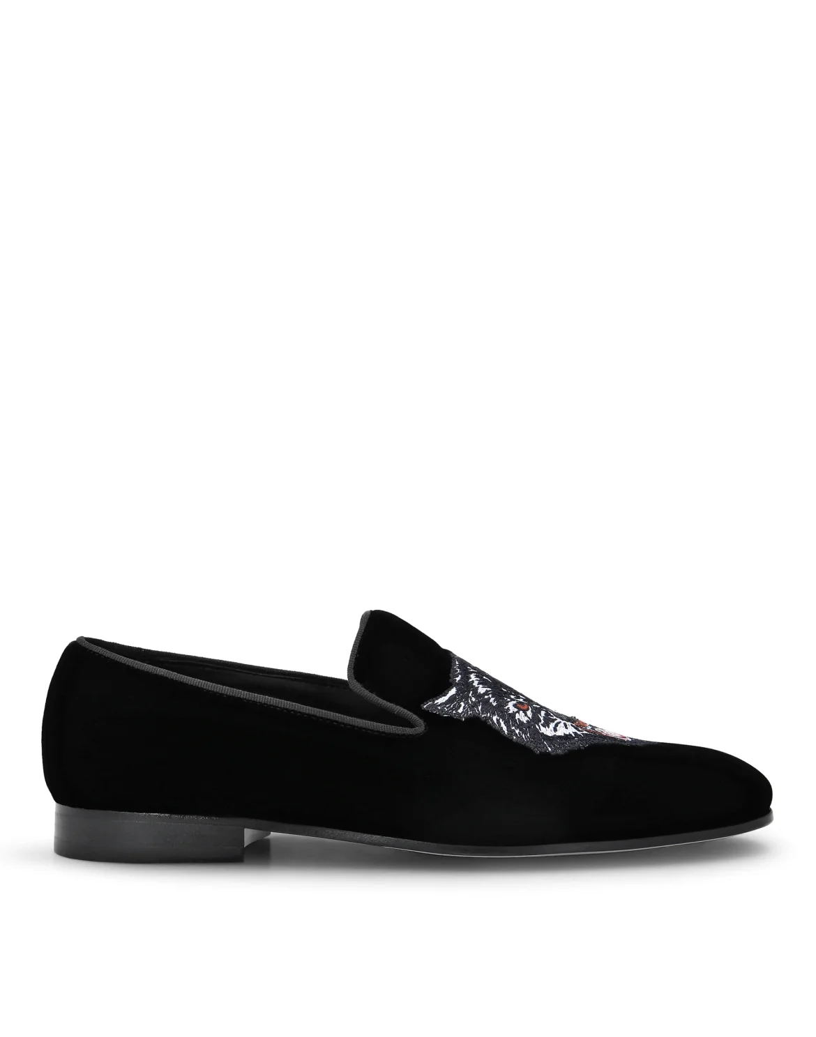 Velvet Loafers Wolf, цвет: Черный