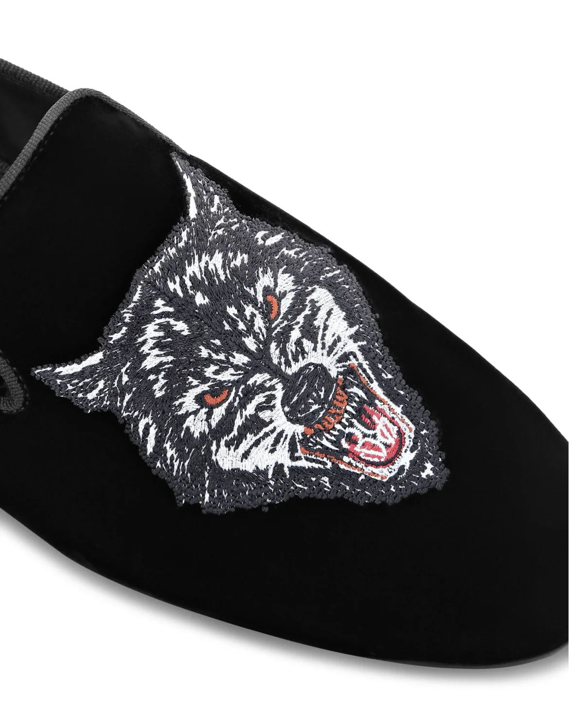 Velvet Loafers Wolf, цвет: Синий