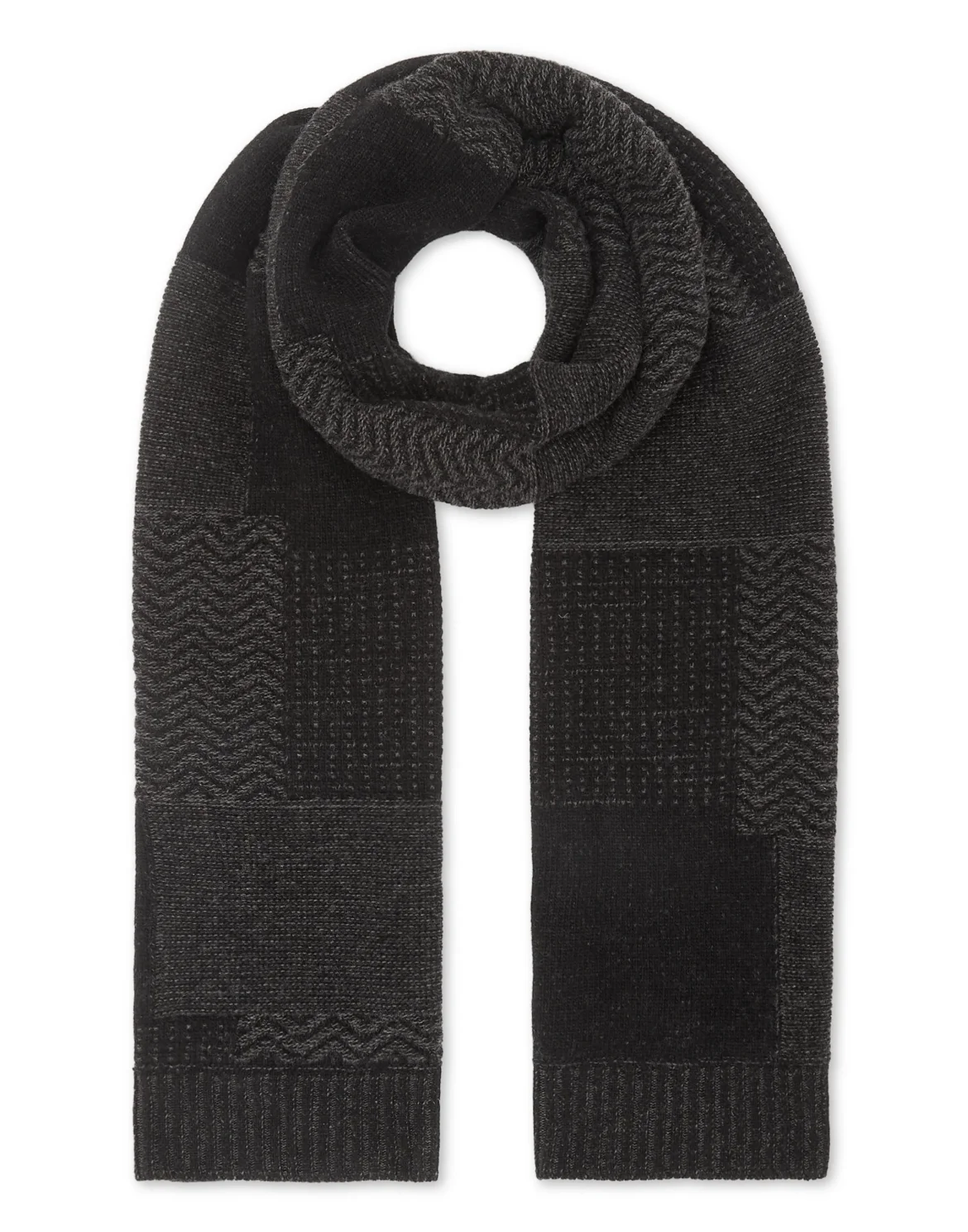 Long Scarf, цвет: Черный