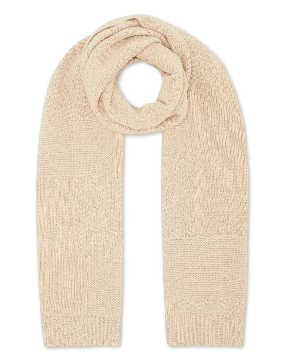 Long Scarf, цвет: Бежевый
