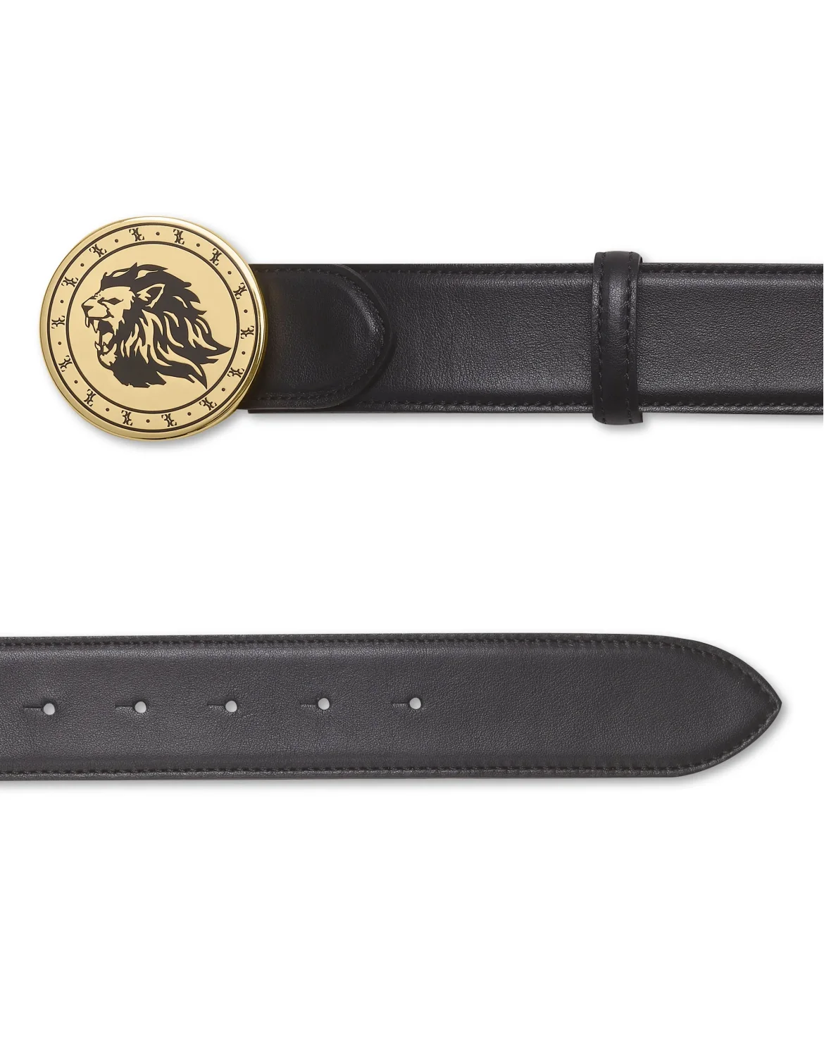 Leather Belt, цвет: Черный