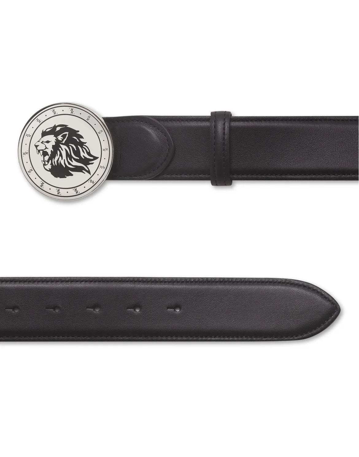 Leather Belt, цвет: Черный