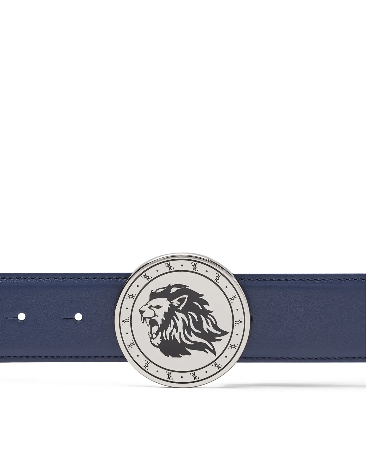 Leather Belt, цвет: Синий