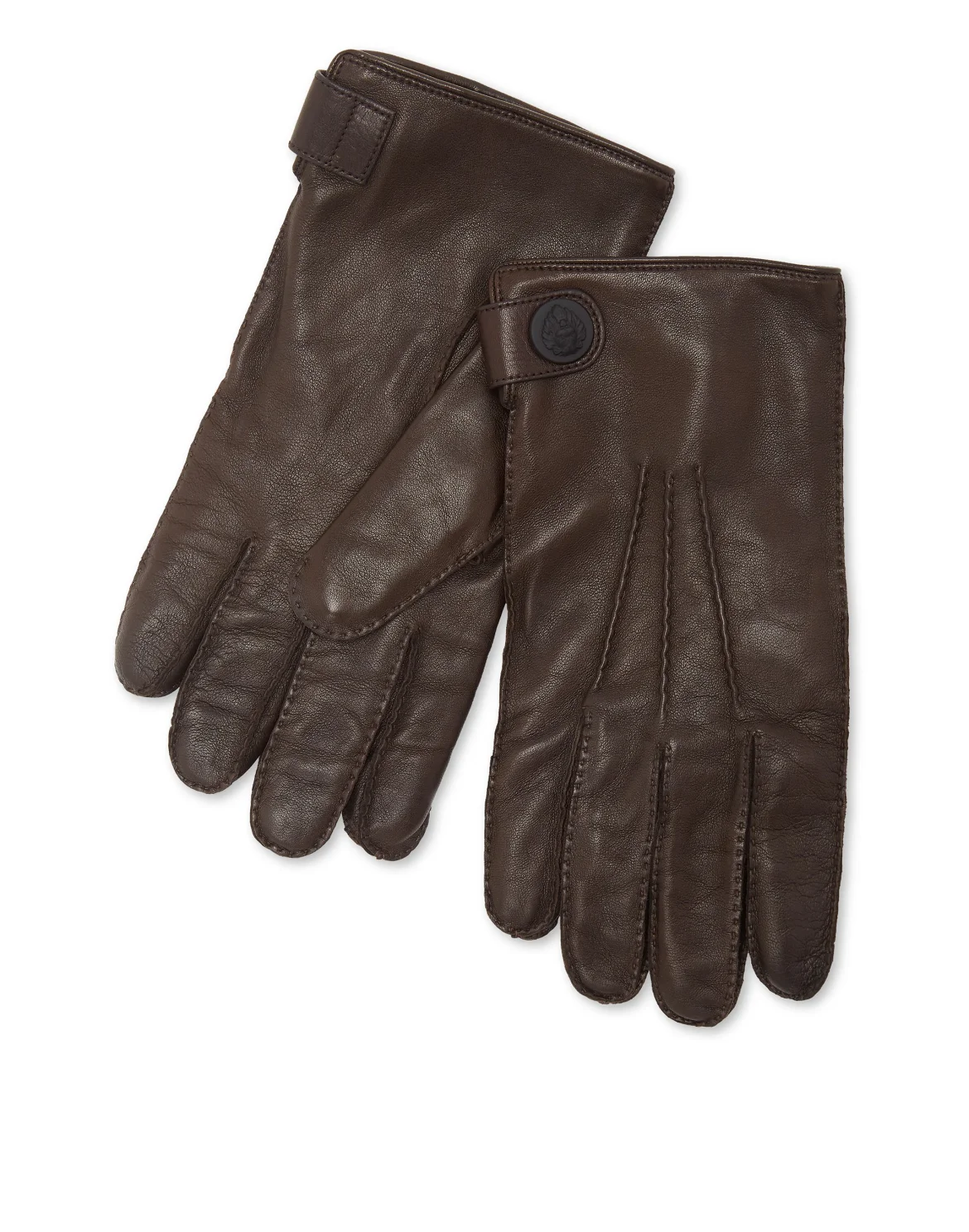 Leather Lo-gloves, цвет: Коричневый