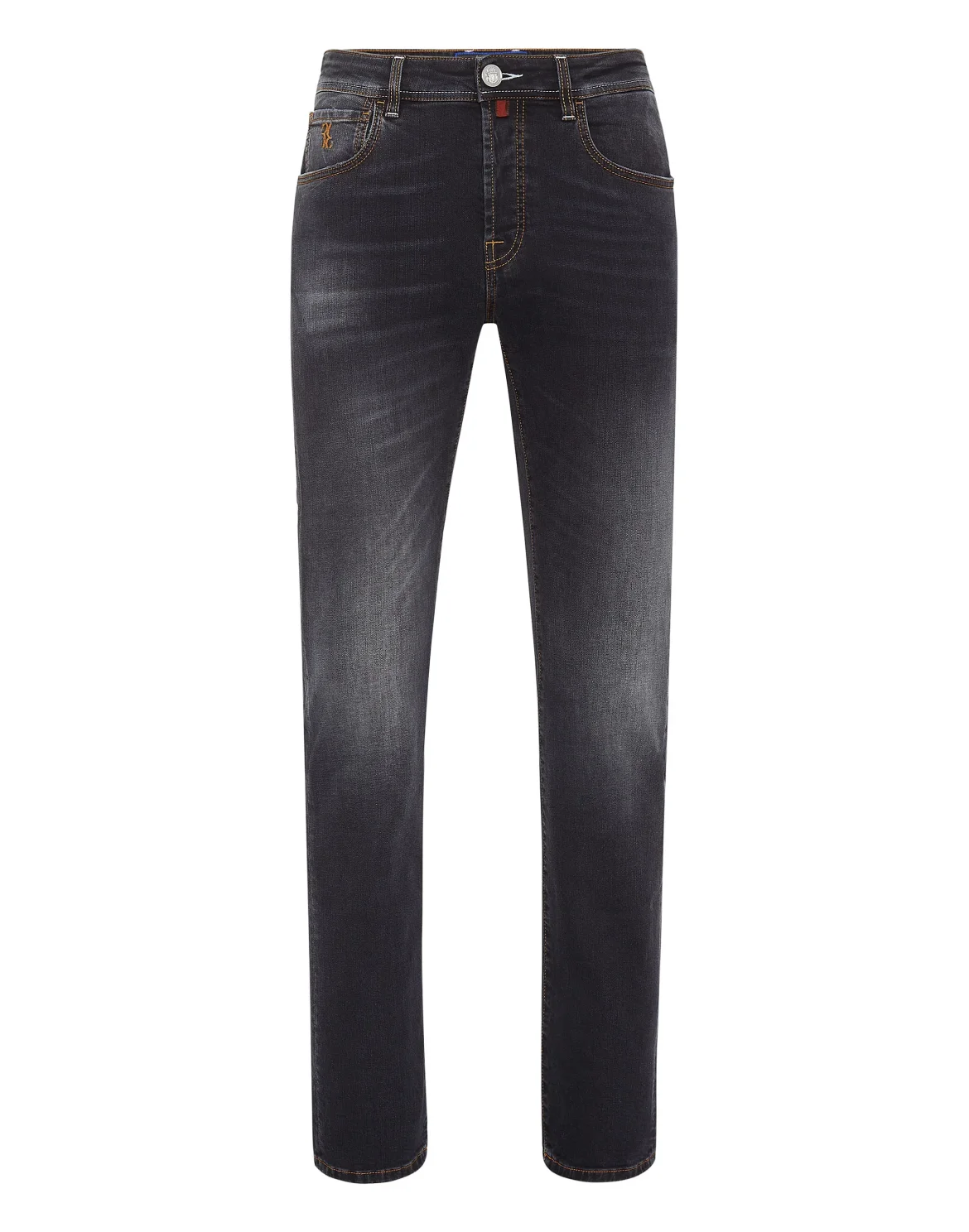 Denim Trousers Super Straight Cut, цвет: Черный