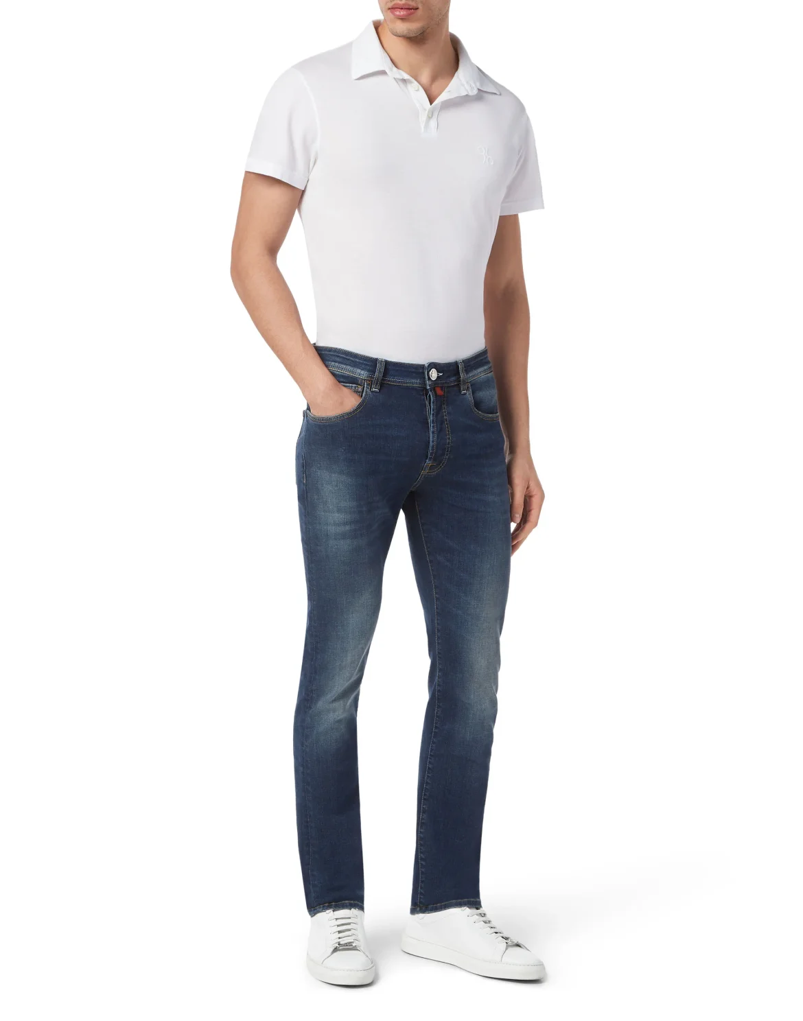 Denim Trousers Super Straight Cut, цвет: Синий