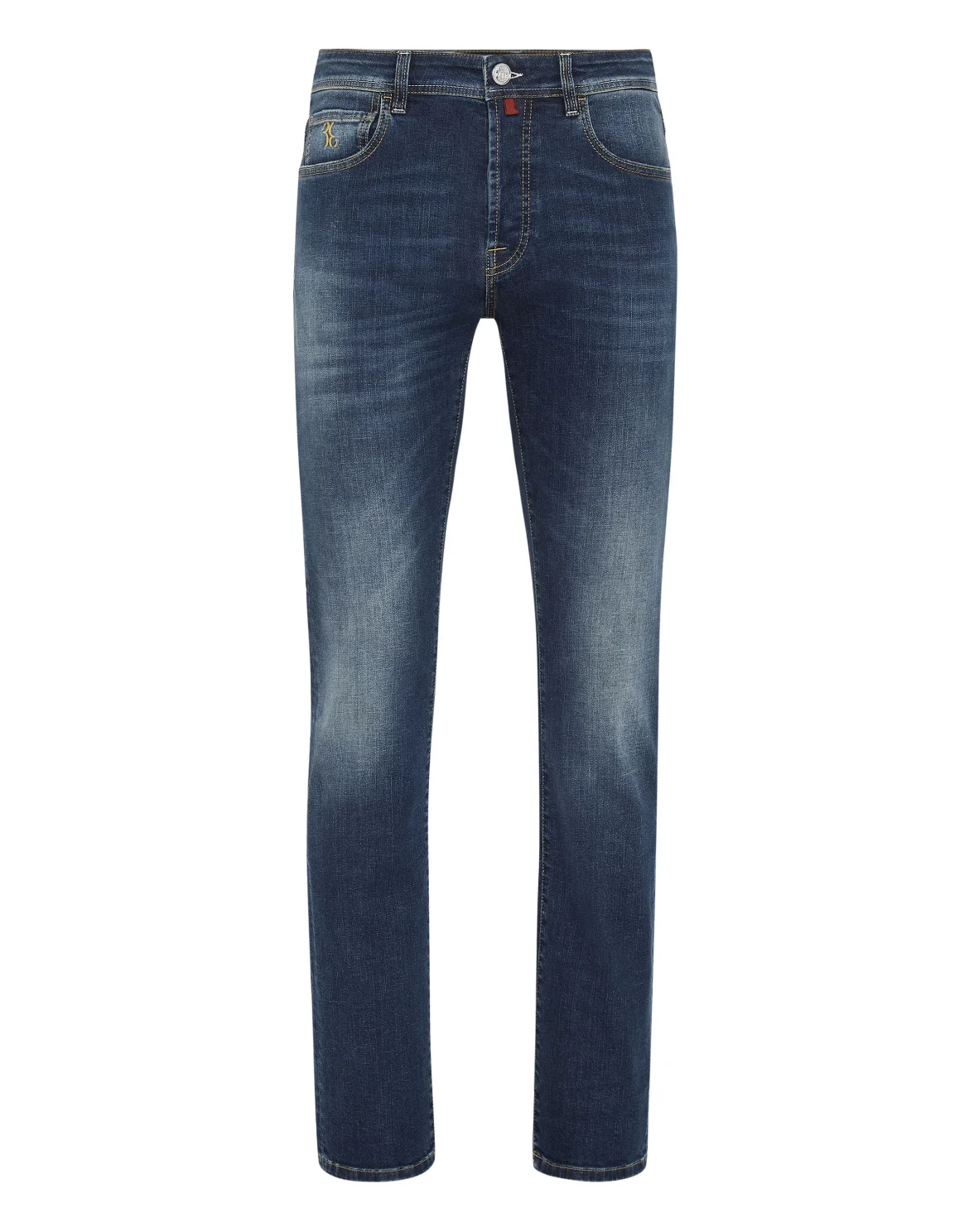 Denim Trousers Super Straight Cut, цвет: Синий