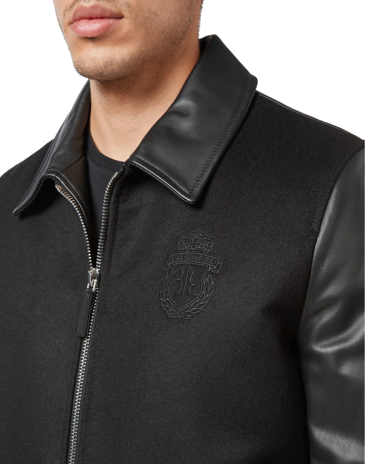 Varsity Bomber, цвет: Черный