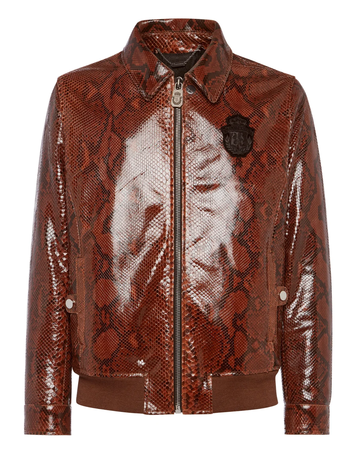 Pitone Aviator Bomber Crest, цвет: Коричневый