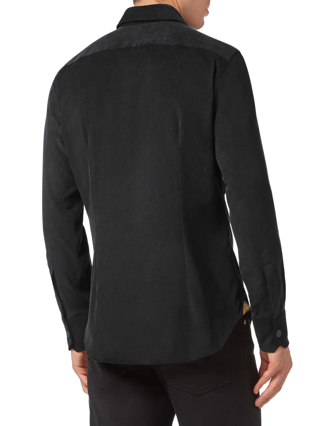 Suede Shirt LS Slim Fit, цвет: Черный
