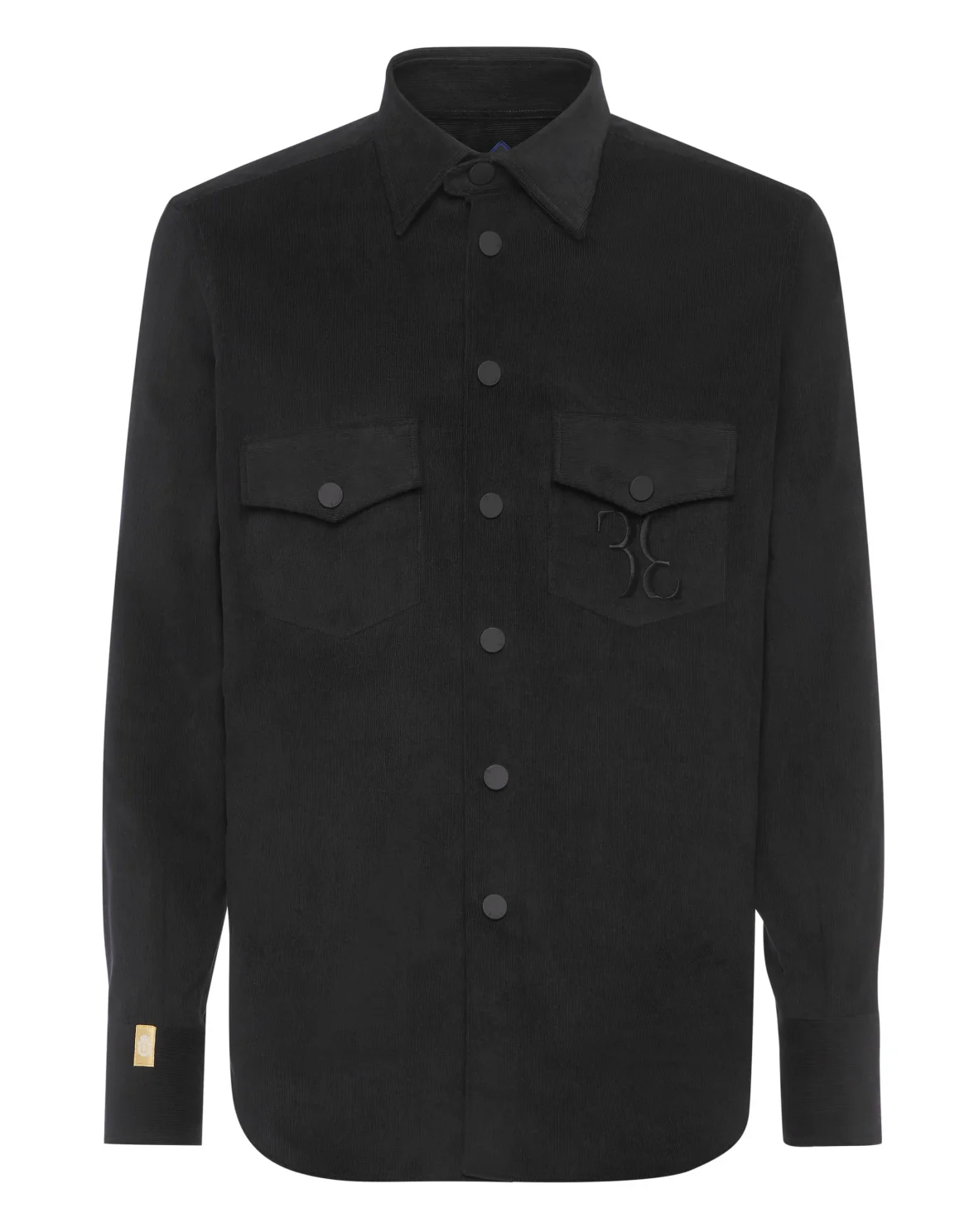 Suede Shirt LS Slim Fit, цвет: Черный