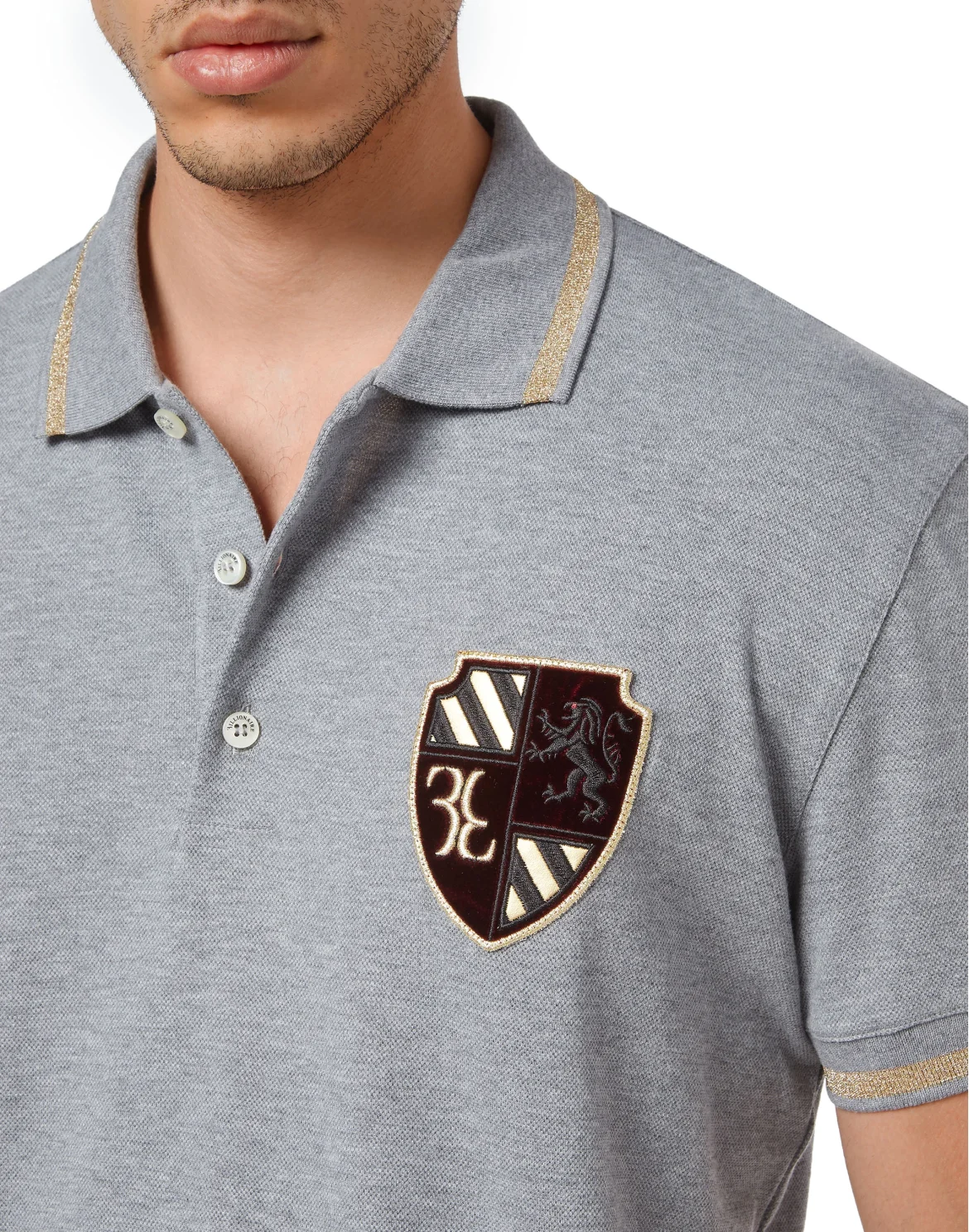 Polo shirt SS, цвет: Серый