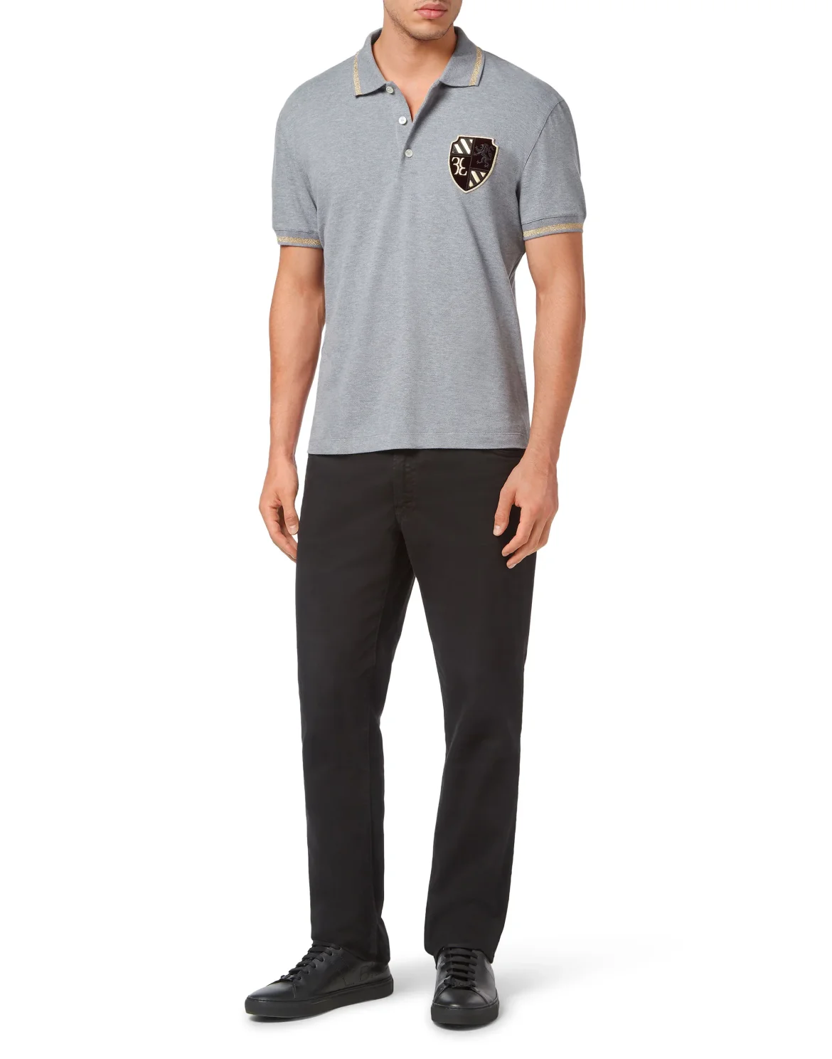 Polo shirt SS, цвет: Серый