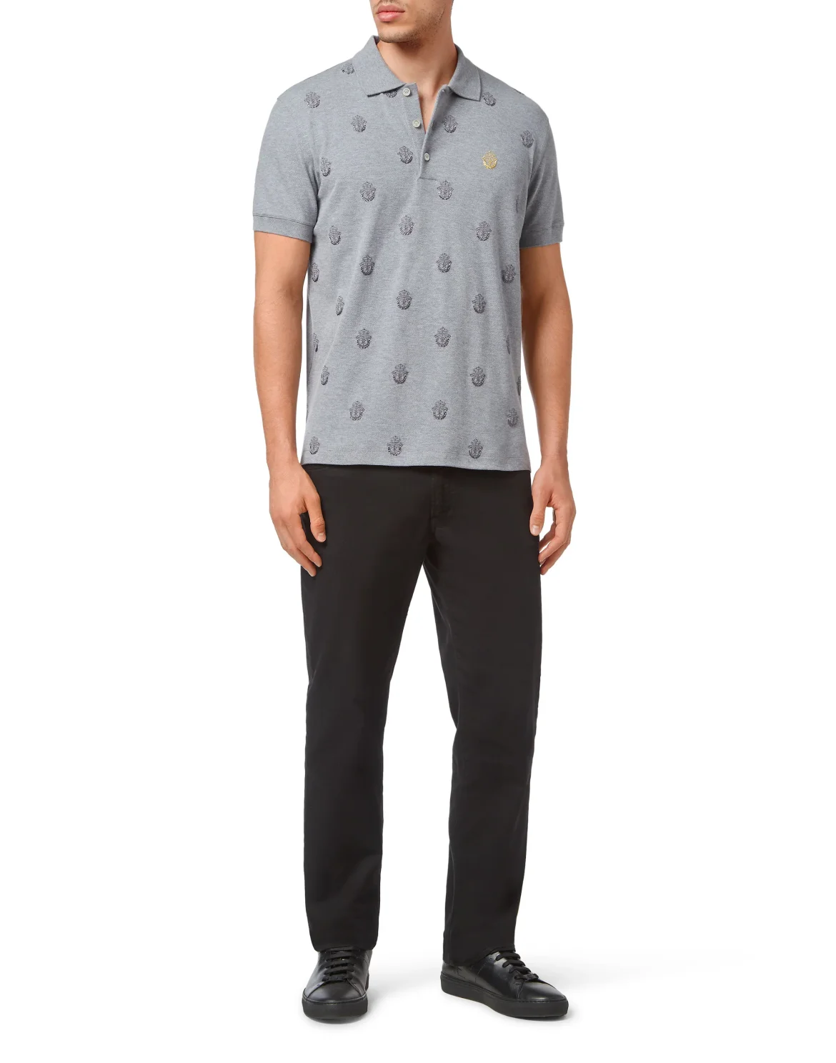 Polo shirt SS, цвет: Серый