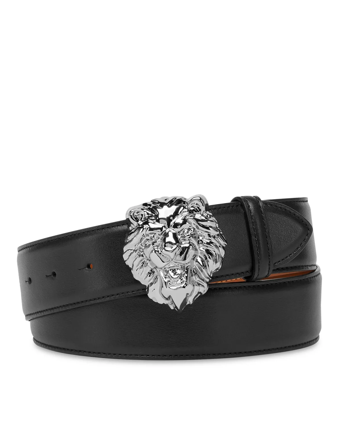 Leather Belt, цвет: Черный