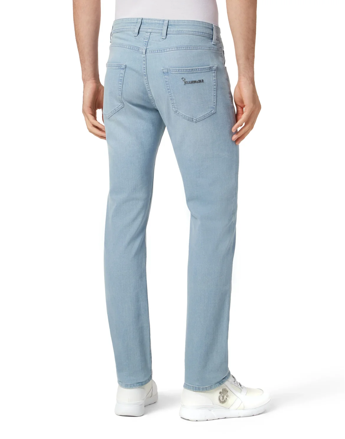 Denim Trousers Super Straight Cut Fit, цвет: Синий