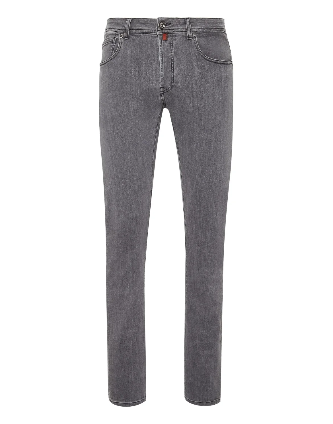 Denim Trousers Super Straight Cut Fit, цвет: Серый
